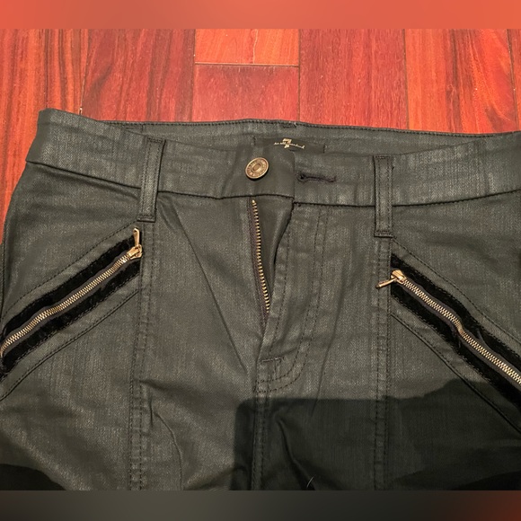 7 for all mankind coated jeans - Picture 2 of 5